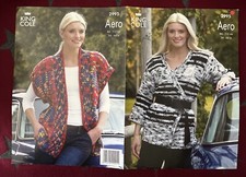 Pre-owned Knitting Pattern - King Cole 2995 - Ladies’ Jacket W’coat 34-44” Aero
