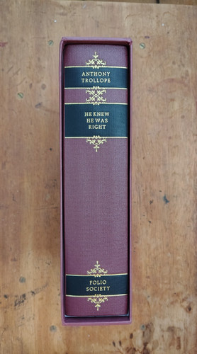 Anthony trollope folio society - anthony,