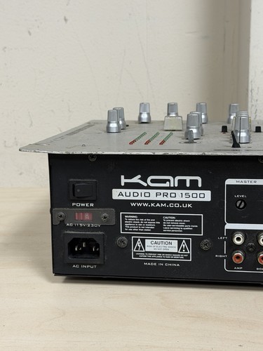 Kam audio pro 1500 channel - pro,