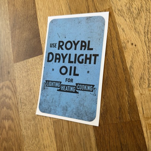 Use royal daylight oil sticker - royal,