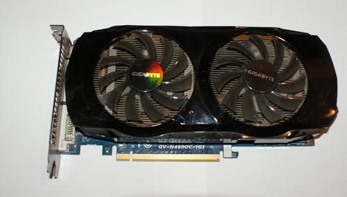 Gigabyte nvidia gtx - 460, dvi
