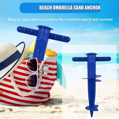 Beach umbrella sand anchor - beach,