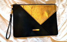 LYDC London Black Gold Clutch
