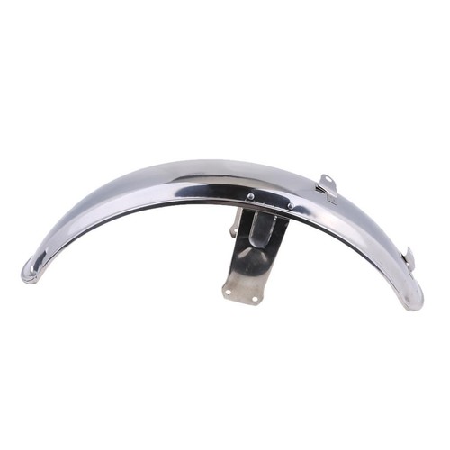 Chrome front wheel - wheel, mudguard