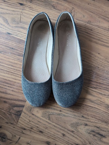 Dark grey silver - silver, glitter
