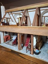 Tudor edwardian cottage - cottage, dolls