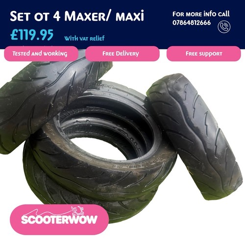 Set kymco maxer tires - set, 4