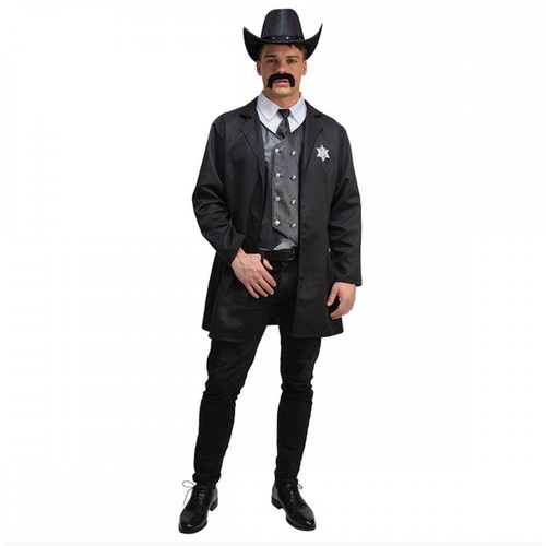 Adult western sheriff costume - sheriff,