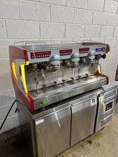 'Astoria' - Italian Classic Red Commercial Coffee Machine - Ex Costa Coffee