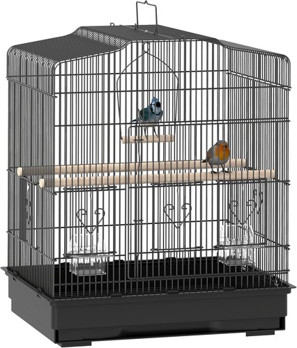 Bird cage with - bird,