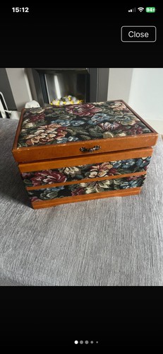 Sewing box contents assorted - sewing,