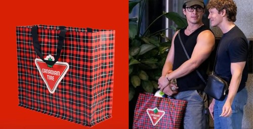 Canadian tire plaid reusable - canadian,