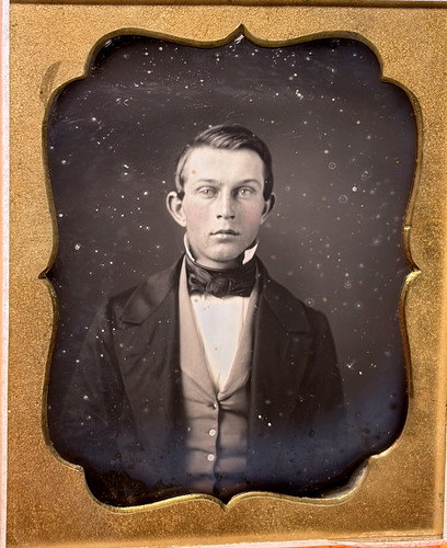 Daguerreotype teenager - daguerreotype, of