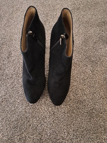 Hobbs suede boots size - suede,