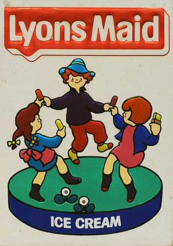 Lyons maid metal - wall,