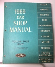 1969 Ford Car Shop Manual