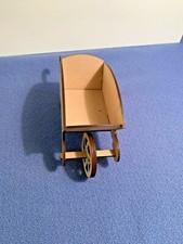 Wooden MDF Wheelbarrow Craft