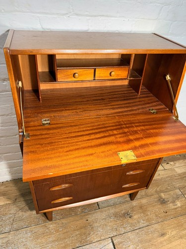 Mid century bureau - mid, teak