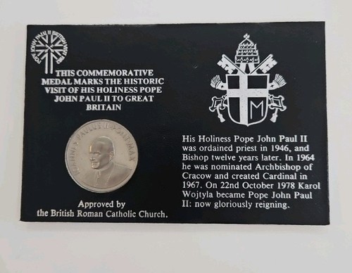 Coin commemorating pope - coin,
