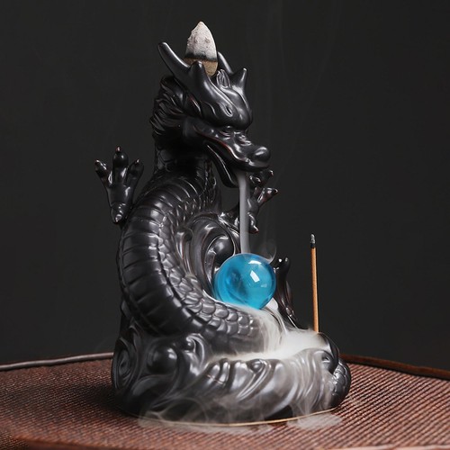 Dragon backflow incense burner - dragon,