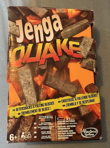 Hasbro jenga quake vibrating - quake,