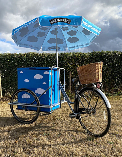 Ice cream bike mobile - ice,