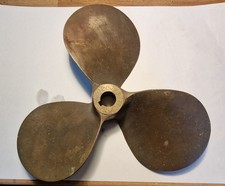 3 blade RH bronze boat propeller - Vintage?