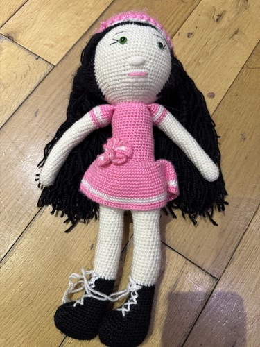 Knitted rag doll - knitted,