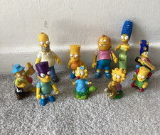 Bundle Of The Simpsons Toys-Figures 1990s Simpsons Figures Home Marge Bart Lisa