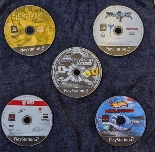 Sony ps2 discs only - joblot, x5