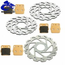 Front Rear Brake Disc Rotors &