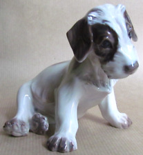 DAHL JENSEN COPENHAGEN FIGURINE OF WIRE HAIRED TERRIER PUPPY 1008 (10812)