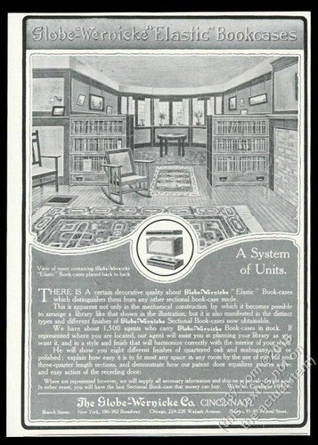 1907 globe wernicke - 1907, globe-wernicke