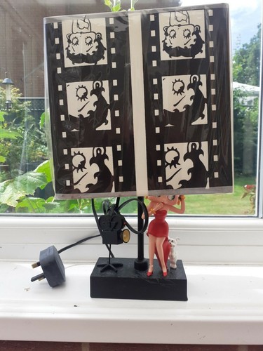 Betty boop movie star lamp - movie,