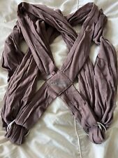 Close Caboo Organic Cotton Baby Carrier - Cocoa Brown - good condition