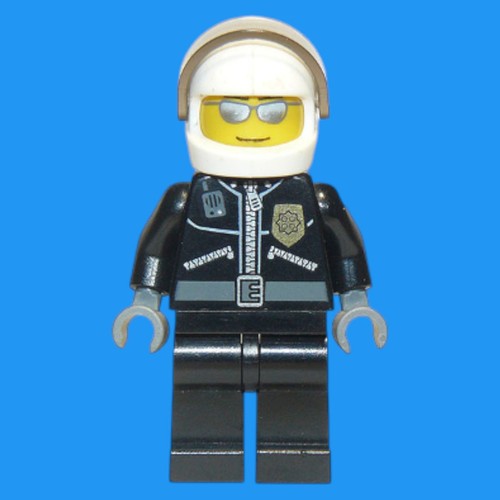 Police city leather jacket - -,