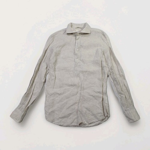 Suit supply linen shirt half - supply,