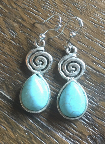 Vintage turquoise stone - vintage,