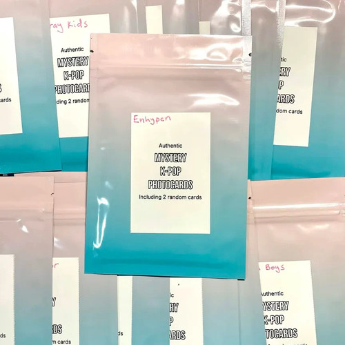 Mystery kpop photocard packet - mystery,