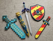 Legend Of Zelda Sword Minecraft Toy Weapon Shield