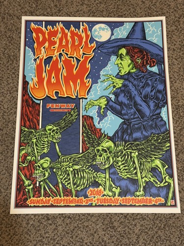 Pearl jam poster boston - jam, 2018