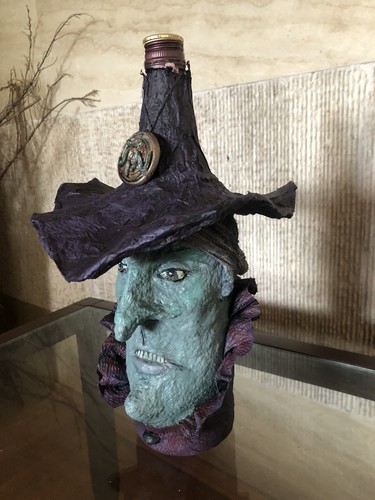 Papier mache wicked - papier, witch