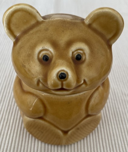 Vintage retro ceramic bear - vintage,