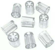 CLEAR 18mm MINI SPACERS - CORRUGATED ROOFING SCREWS, COROLUX, ARIEL, ONDULINE