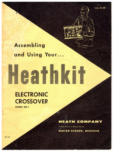 Heathkit electronic crossover - heathkit,