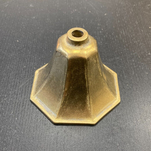 Small cast brass octagonal - small,