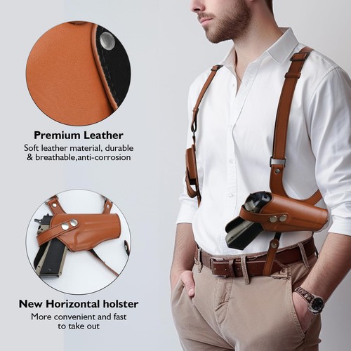Leather general vertical gun - leather,