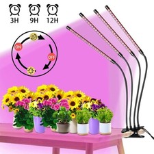 Indoor Full Spectrum Grow Light with 3/4/5 Heads - USB UV Plant Lamp