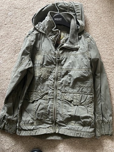 Boys next coat khaki green - boys,