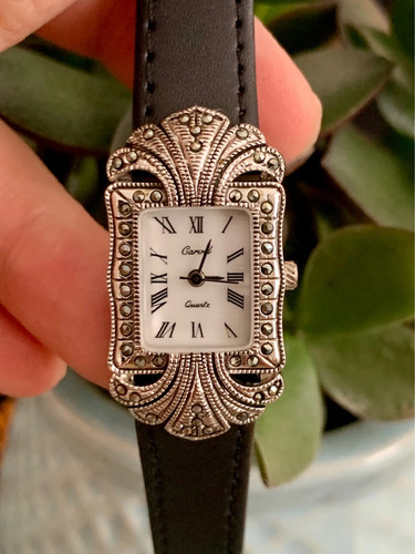 Carvel marcasite dress - marcasite, watch
